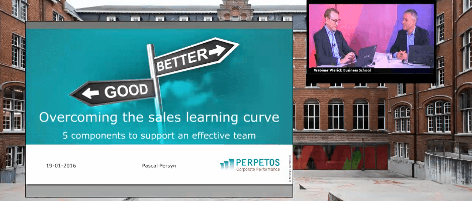 Webinar: Overcoming the sales learning curve