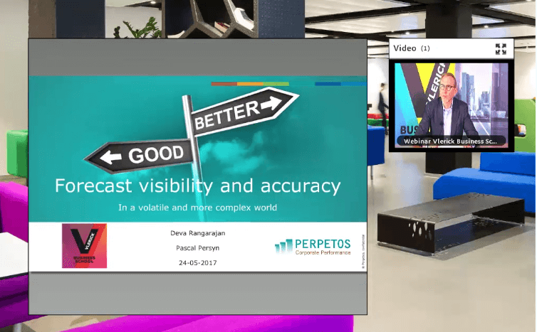 Webinar How to improve sales forecast accuracy and visibility
