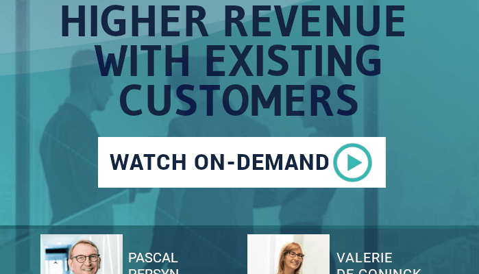 Webinar: Higher revenue with existing customers